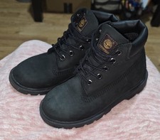 Timberland Boots. Boys. Black
