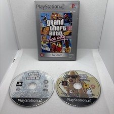 Grand Theft Auto 3, San Andreas & Vice City  (PS2, Playstation 2, PAL)