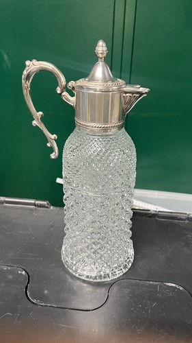 Italian vintage decanter - italian, glass