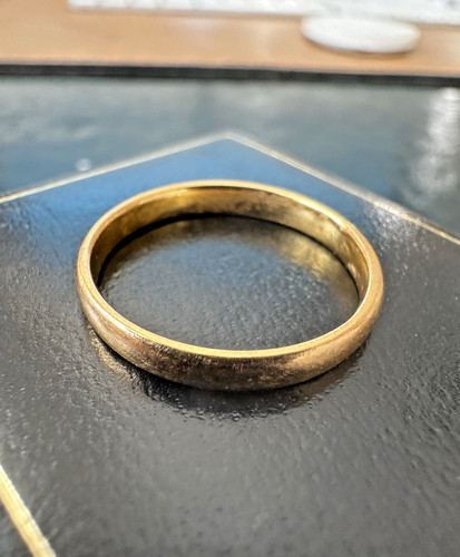 Old vintage 22ct gold wedding - 22ct,