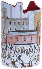 John Beswick - Lowry - Going to Work - Silhouette d'art Vase