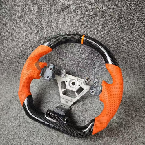 Custom carbon fiber - fiber, orange