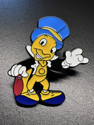 Jiminy cricket enamel pin - jiminy,