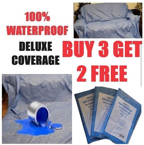 Faux cotton dust sheet large - sheet,