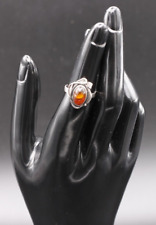 Amber Ring - 925 Sterling Silver  