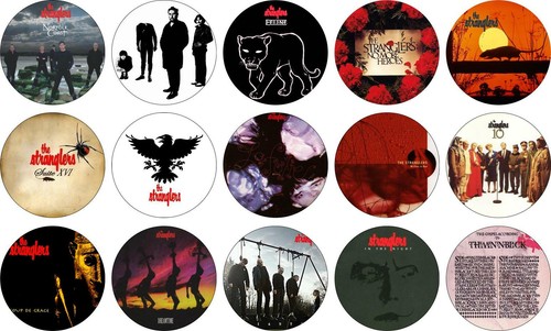 Stranglers button badges - stranglers,