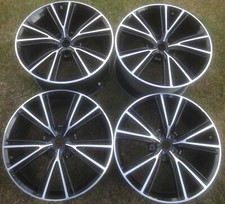 UBC: Set of 4 Genuine Aston Martin Vanquish 20" BLACK lightweight alloy wheels
