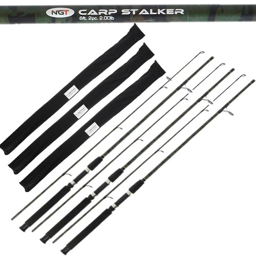 Carp stalker camo 6ft 2pc - carp,
