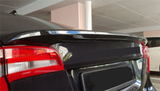 Rear Trunk Spoiler Wing Factory Style For 2011-2019 Volvo S60 Glossy Black Sedan
