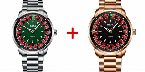 Casino roulette watch set - set, x2