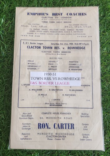 Clacton town res - clacton,