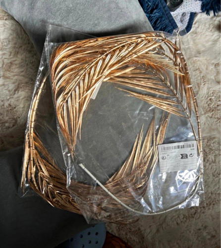Gold wreath metallic - wreath,