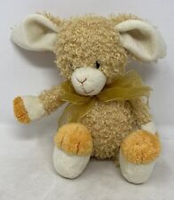 Golden Bear Lamb Soft Stuffed Toys Plushies (L14) Cute Teddies Ribbon Bow Sheep
