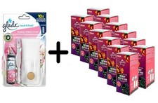 Glade Touch & Fresh Starter plus 12 X Refills - choose scent