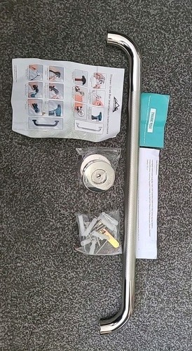 Stainless steel grab bar - stainless,