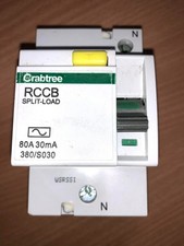 Crabtree 380/S030 RCCB RCD 80A