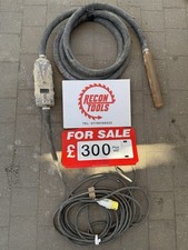 ENAR Spyder Pro 50 High Frequency Vibrating Poker 50mm 110v £300+VAT=£360