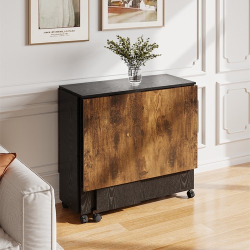 Foldable dining table - table, and