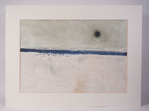 Abstract landscape painting - landscape,