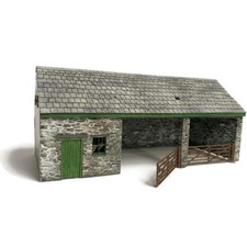 OO Gauge Kit Farm Machinery/Tractor Store Laser Cut - Scale Model Scenery KX064