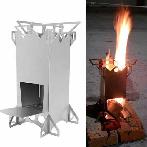 Foldable rocket stove - rocket,