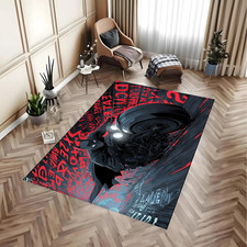 Legendary Batman Batcycle Rug