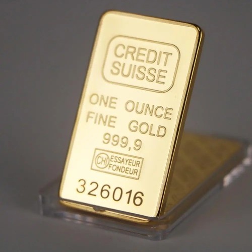 1oz gold plated bullion bar - 1oz,