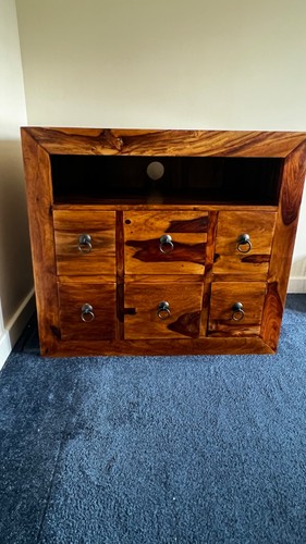 Solid sheesham wood - sheesham, tv