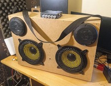 Portable Speaker Boombox Dual