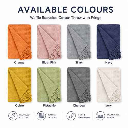 Recycled soft cotton honeycomb - soft,