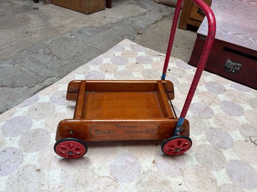 Vintage triang baby walker - vintage,