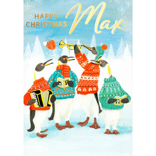 Personalised max singing - max,
