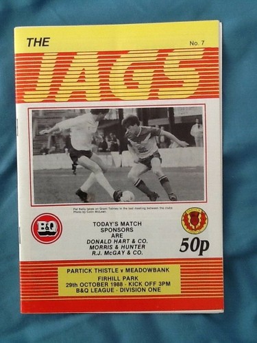 Partick thistle meadowbank - partick,