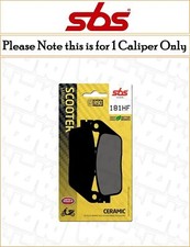 Victory Cross Country 1800 Tour 2012-2017 [Rear SBS HF Ceramic Brake Pads]