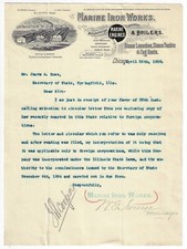 1898 letterhead marine - 1898,