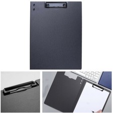 A4 Folder Board Multifunctional Splint Clipboard Writing Pad Board Clip Black