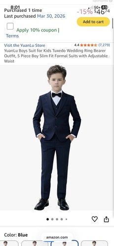 Yuanlu boys suit for kids - yuanlu,