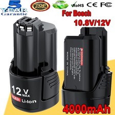 2X 4.0Ah For Bosch 10.8V/12V
