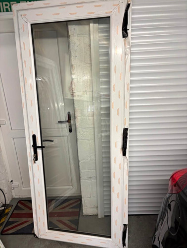 Single upvc door full - upvc,