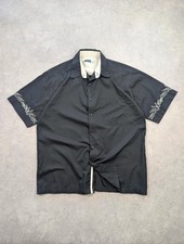 Y2K Shirt Mens Large Black