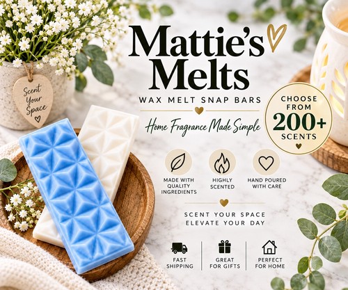Strong scented wax melt snap - strong,