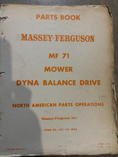 Massey Ferguson 71 Mower Dyna