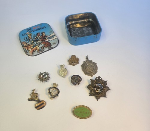 Vintage joblot badges - joblot,