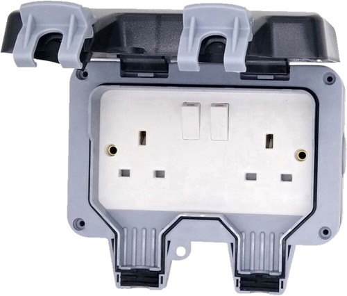 Ip66 waterproof outdoor 13a - waterproof,