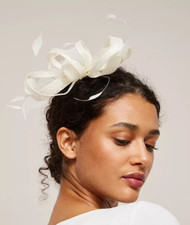 John Lewis Fascinator Ivory