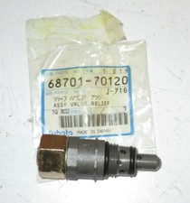 Kubota "K-008, KH-21H & U-10" Hydraulic Relief Valve Assembly 6870170120
