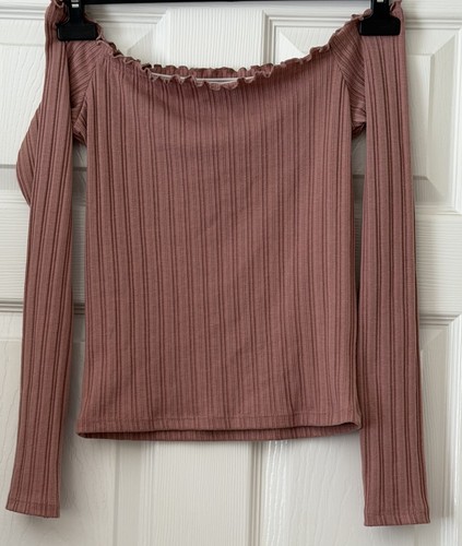 Ladies primark pink ribbed - pink, off