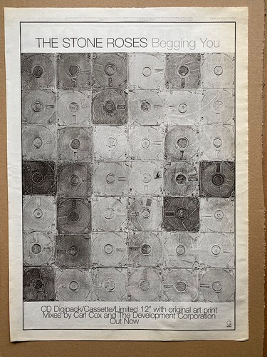 Stone roses begging you poster - begging,