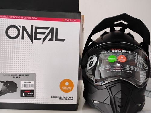 Sierra helmet flat black - sierra,