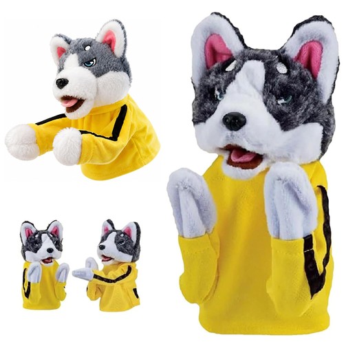 Dog boxing hand puppet - hand,